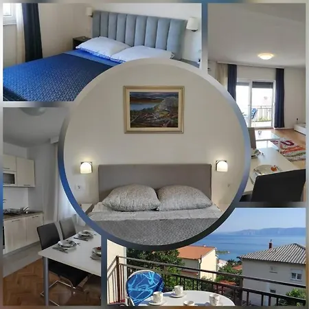 公寓 Prekrasan Dvosobni Apartman S Pogledom Na More 4+2